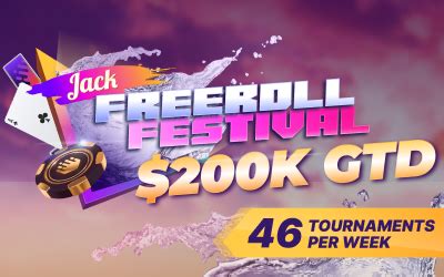 jackpot freerolls open|New freerolls added to JackPoker Freeroll Festival.